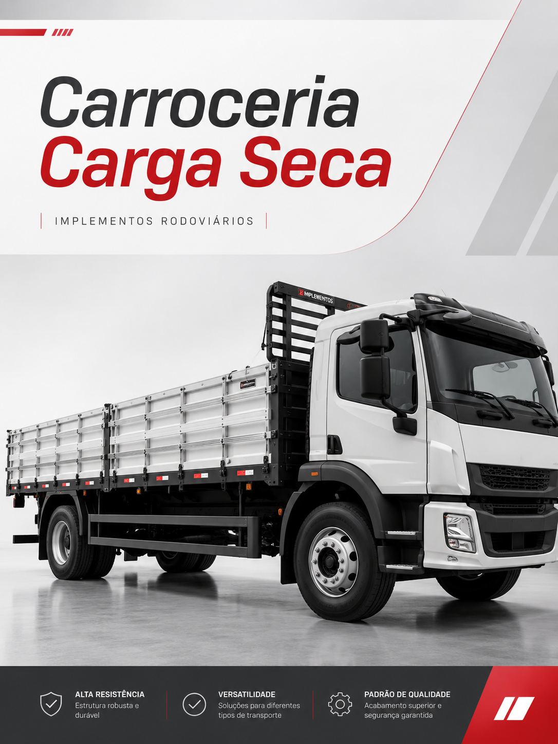 Capa do catálogo Carroceria Carga Seca
