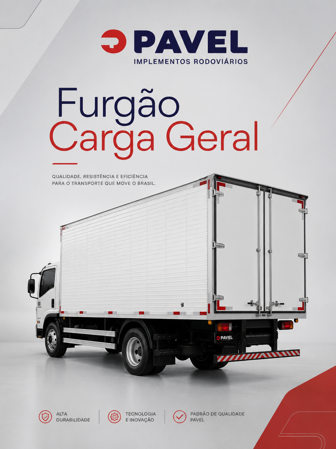 Capa do catálogo Furgão Carga Geral