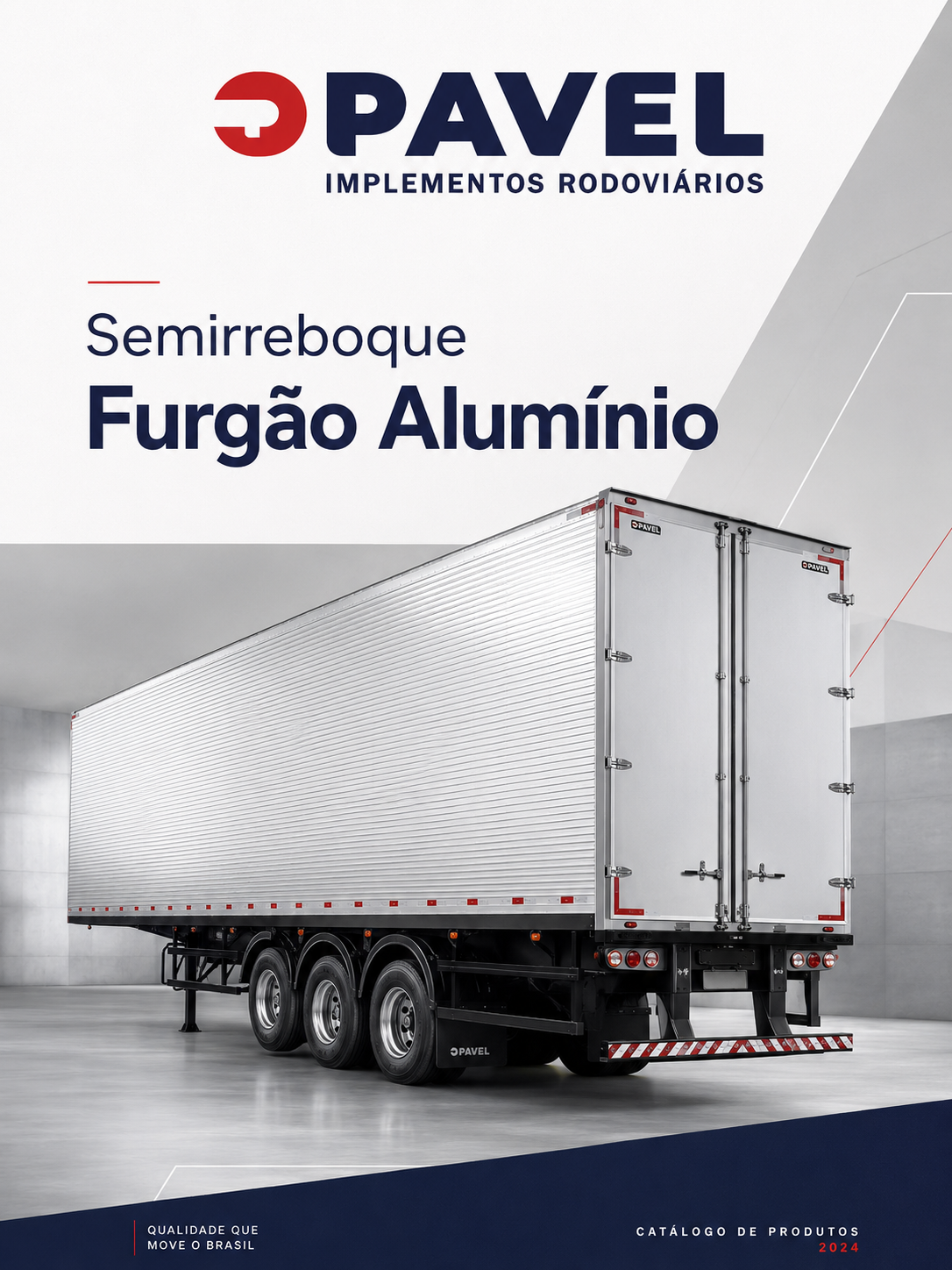 Capa do catálogo Semirreboque Furgão Alumínio